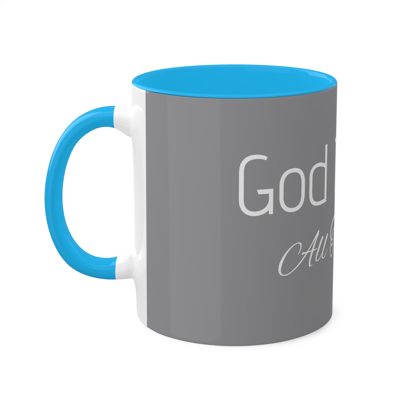 Inspirational God Is Good Coffee Mug - 11oz Colorful Ceramic