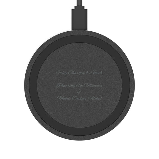 Inspirational Wireless Charging Pad - Keep Calm and Stand on God's Promises