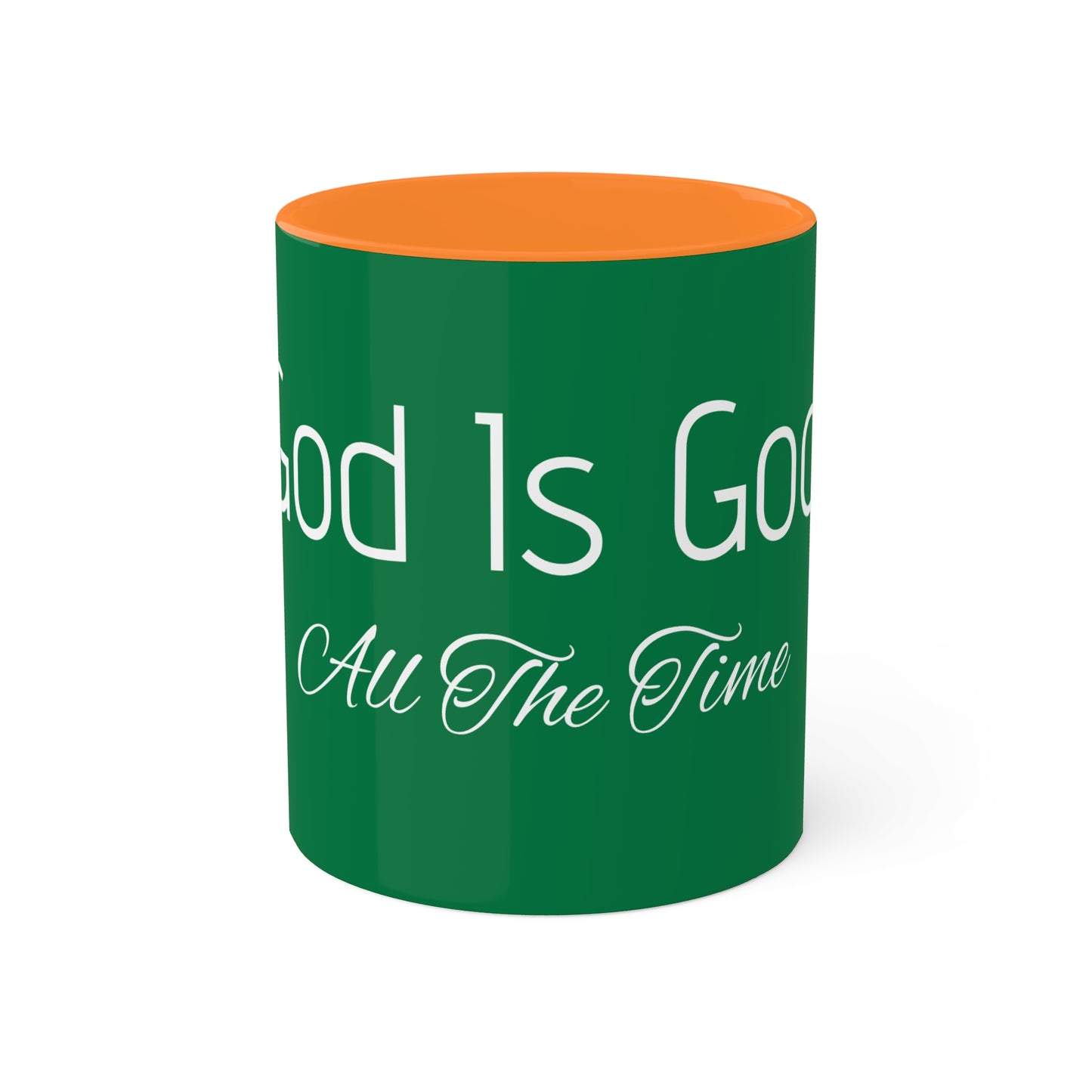 Inspirational God Is Good Coffee Mug - 11oz Colorful Ceramic