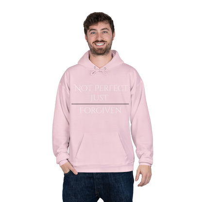 Unisex EcoSmart® Pullover Hoodie Sweatshirt - Not Perfect Just Forgiven