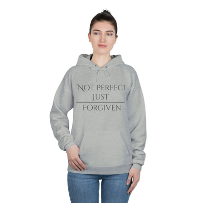 Unisex EcoSmart® Pullover Hoodie Sweatshirt - Not Perfect Just Forgiven