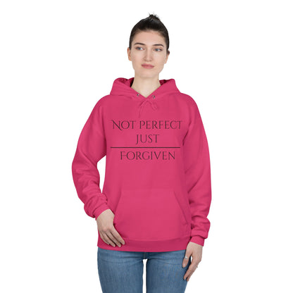 Unisex EcoSmart® Pullover Hoodie Sweatshirt - Not Perfect Just Forgiven