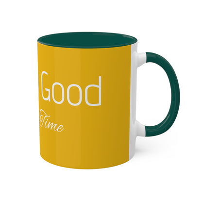 Inspirational God Is Good Coffee Mug - 11oz Colorful Ceramic