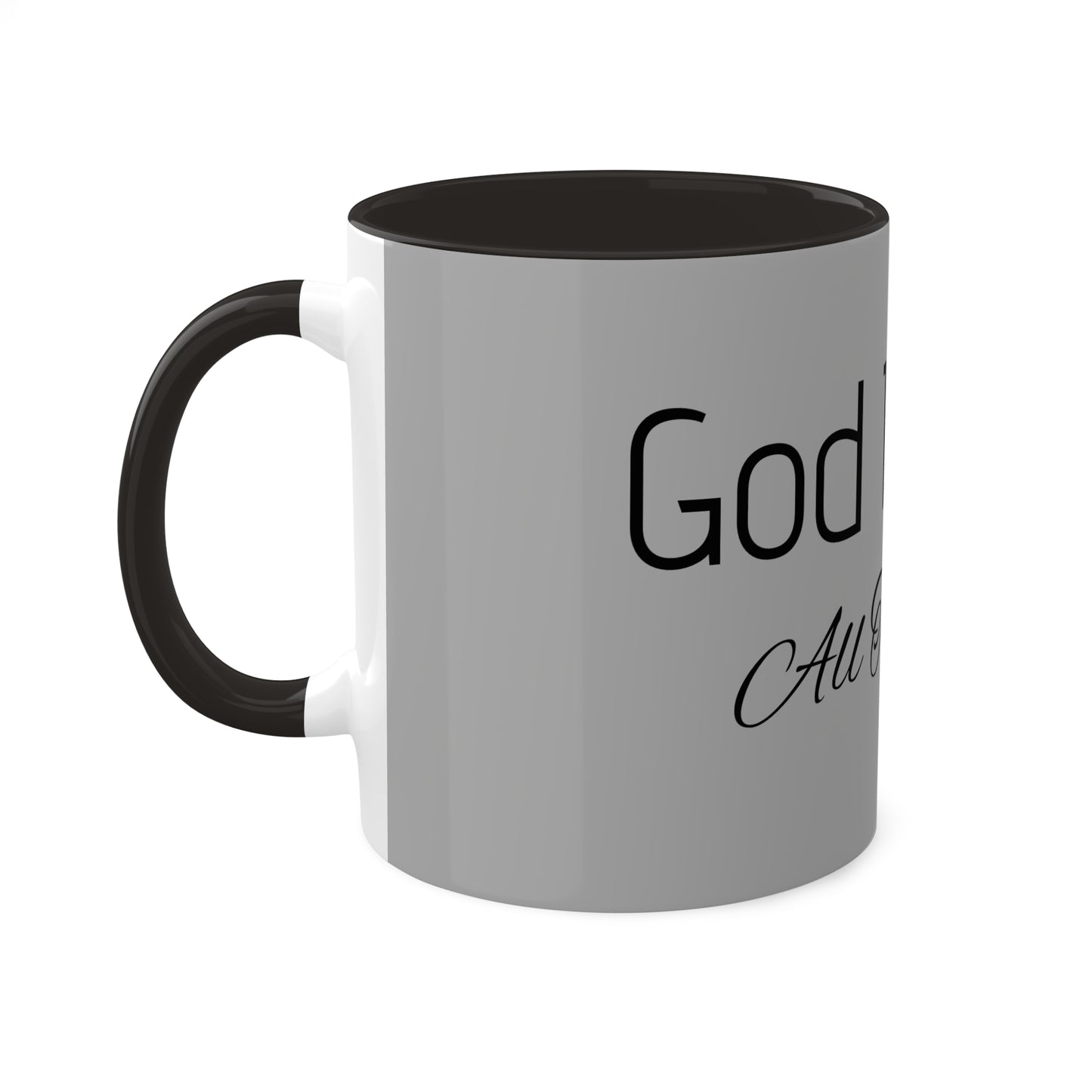 Inspirational God Is Good Coffee Mug - 11oz Colorful Ceramic