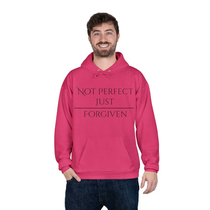 Unisex EcoSmart® Pullover Hoodie Sweatshirt - Not Perfect Just Forgiven