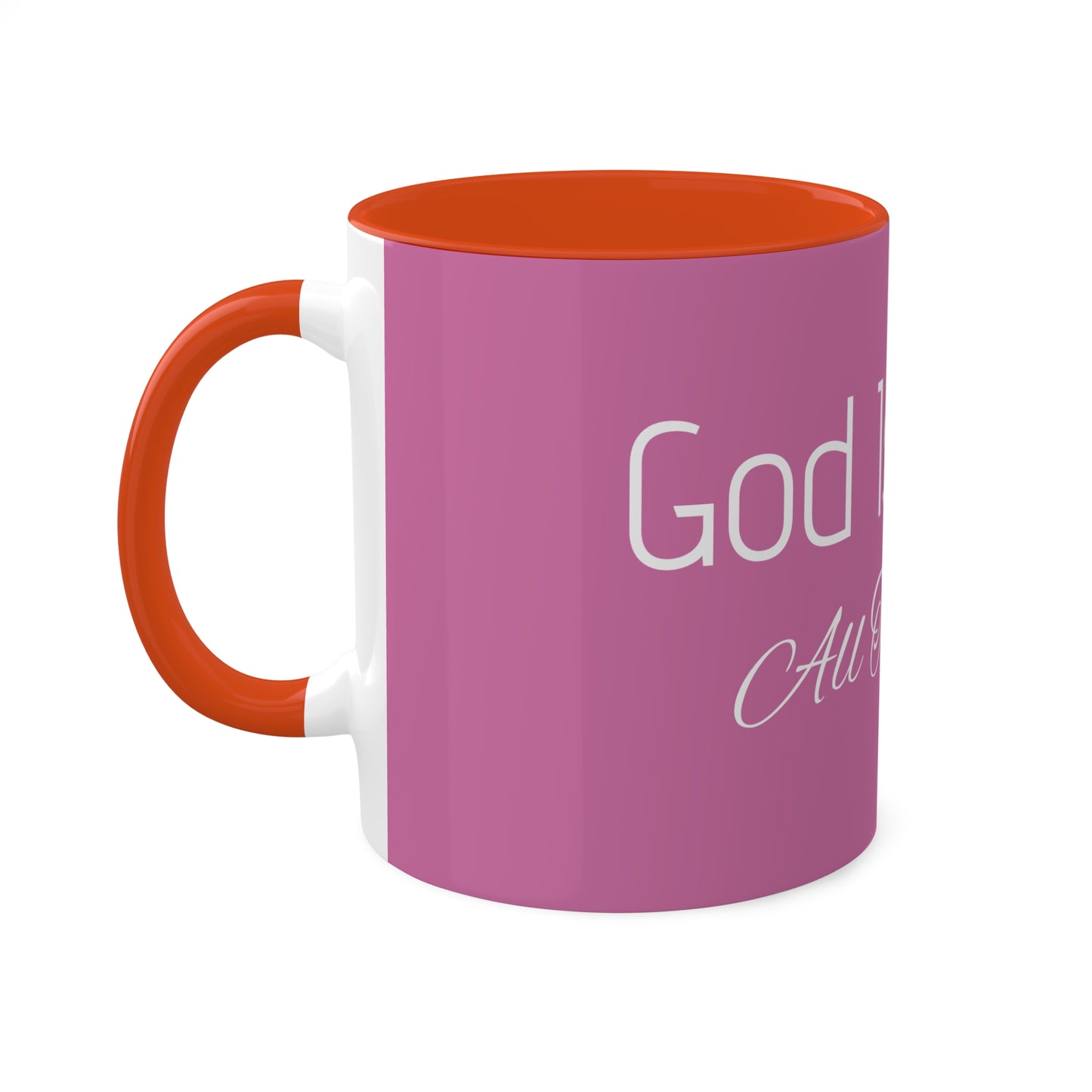 Inspirational God Is Good Coffee Mug - 11oz Colorful Ceramic