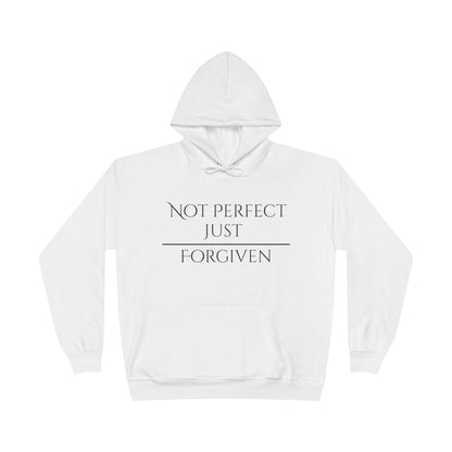 Unisex EcoSmart® Pullover Hoodie Sweatshirt - Not Perfect Just Forgiven