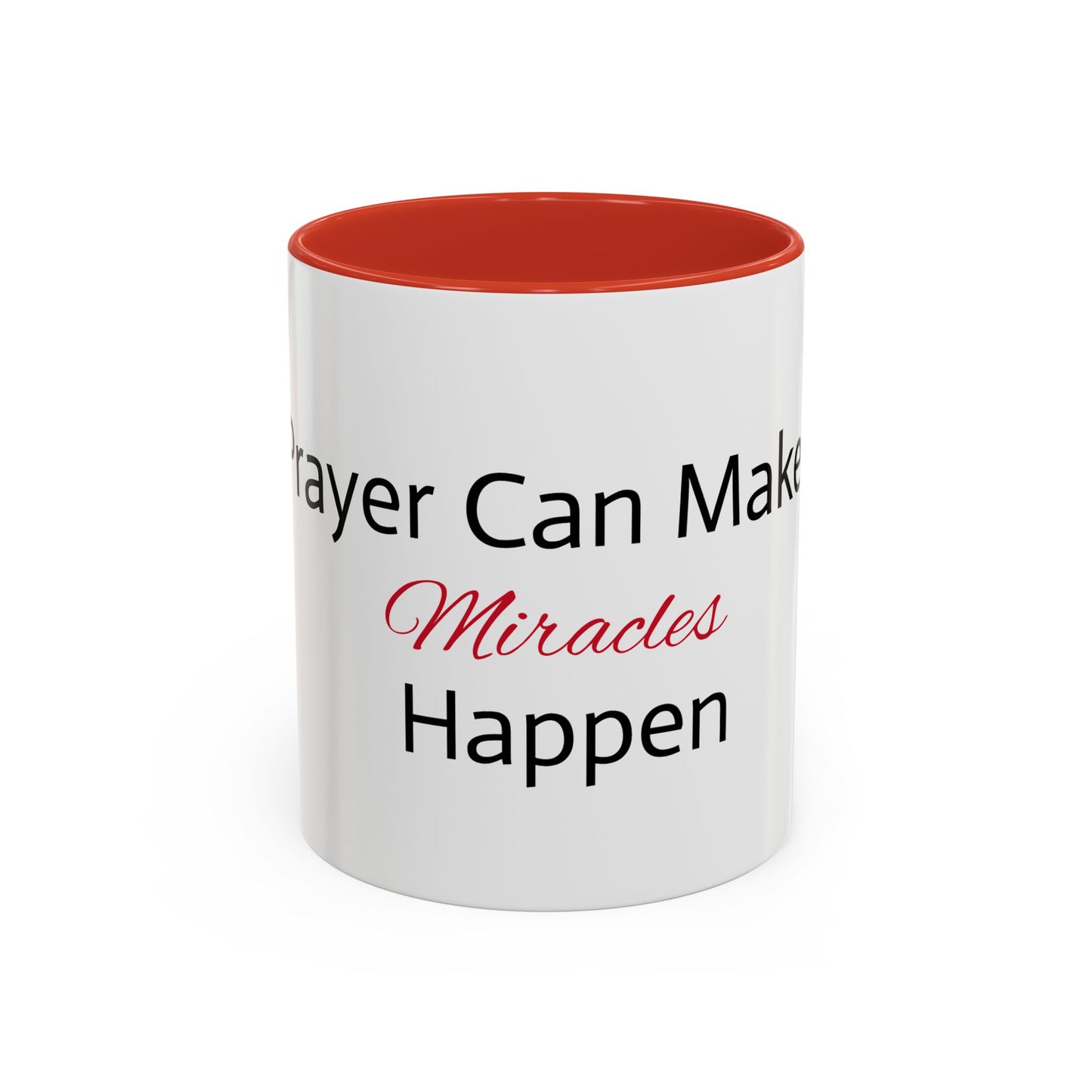 Inspiring Prayer Coffee Mug - 11 & 15oz Accent Mug with Motivational Quote