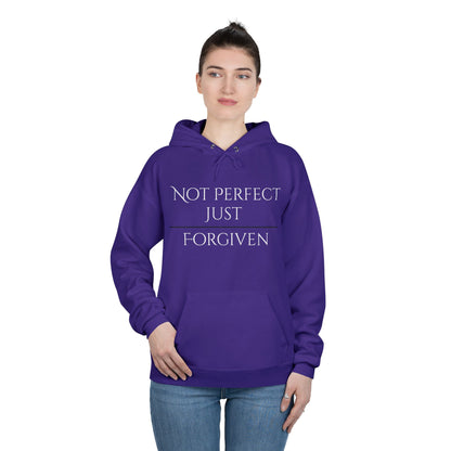 Unisex EcoSmart® Pullover Hoodie Sweatshirt - Not Perfect Just Forgiven