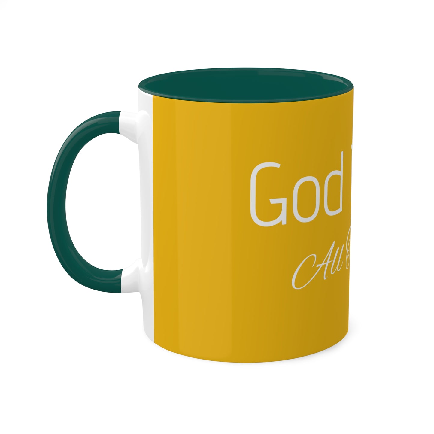 Inspirational God Is Good Coffee Mug - 11oz Colorful Ceramic